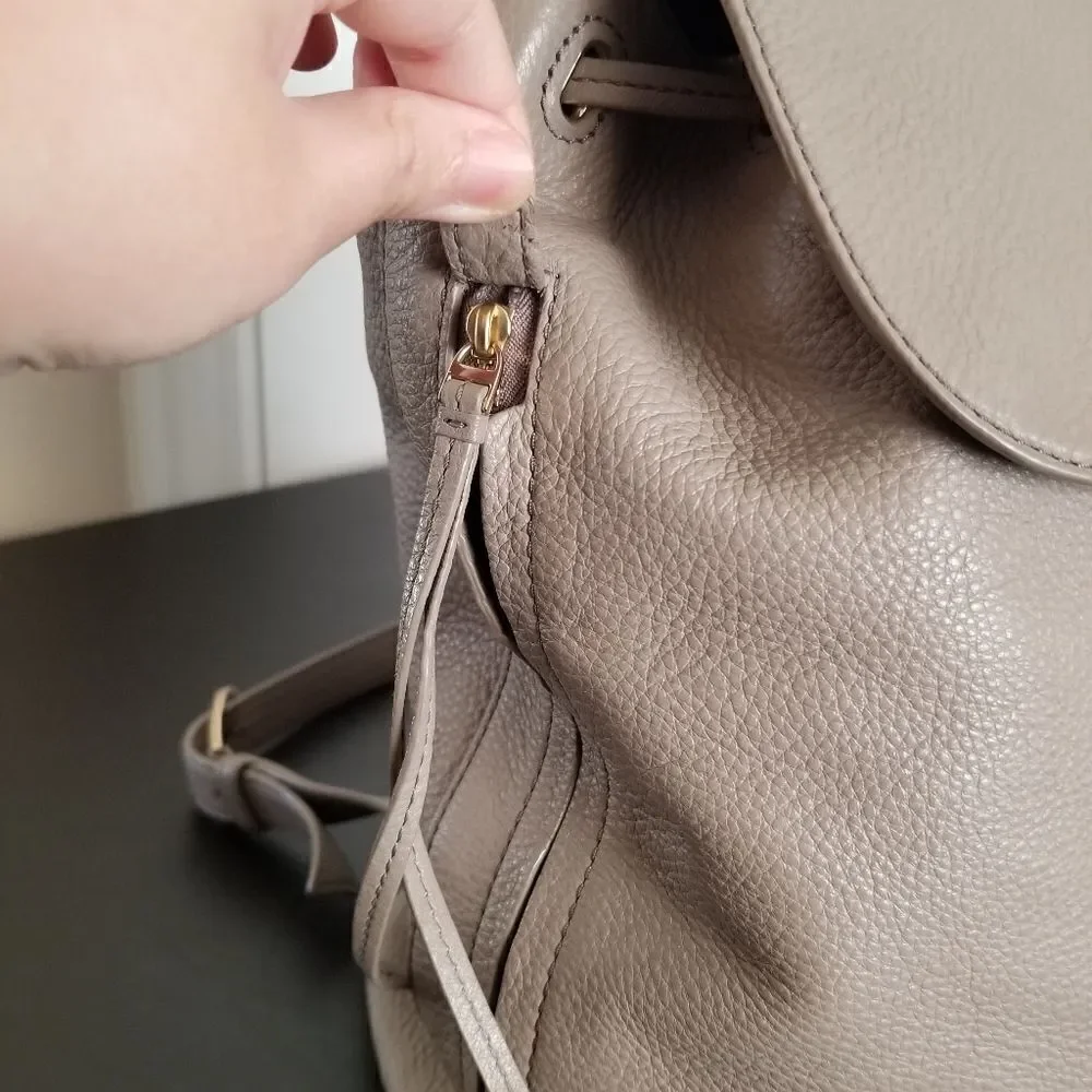Tory Burch Leather Backpack
